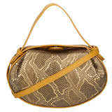 Arizona Borsa a mano da donna Vera pelle 05459-D36 SENAPE L004 ORO Gave Lux