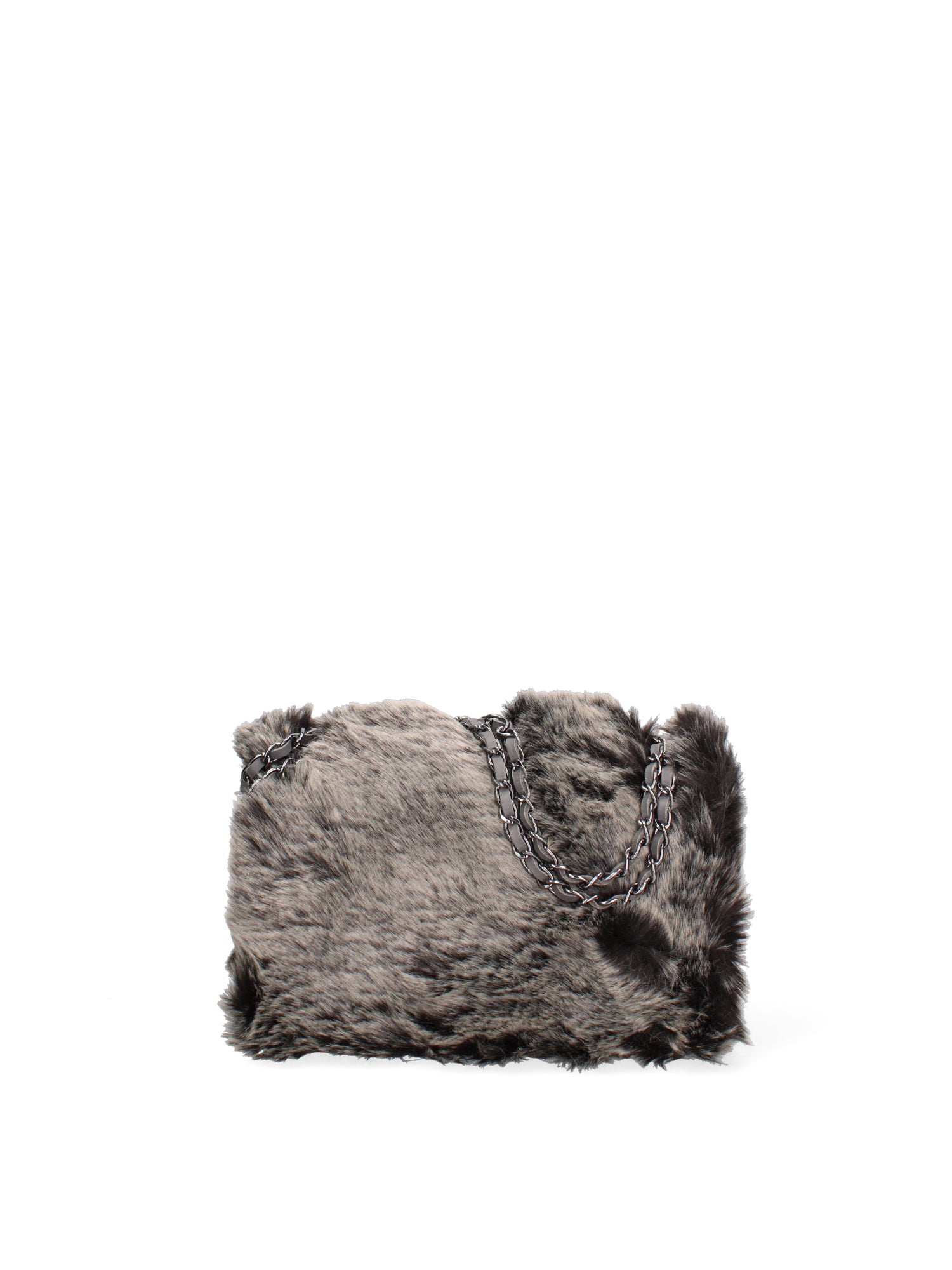 Umbria Lux Borsa a spalla da donna Vera pelle 8484-GRIGIO Gave Lux