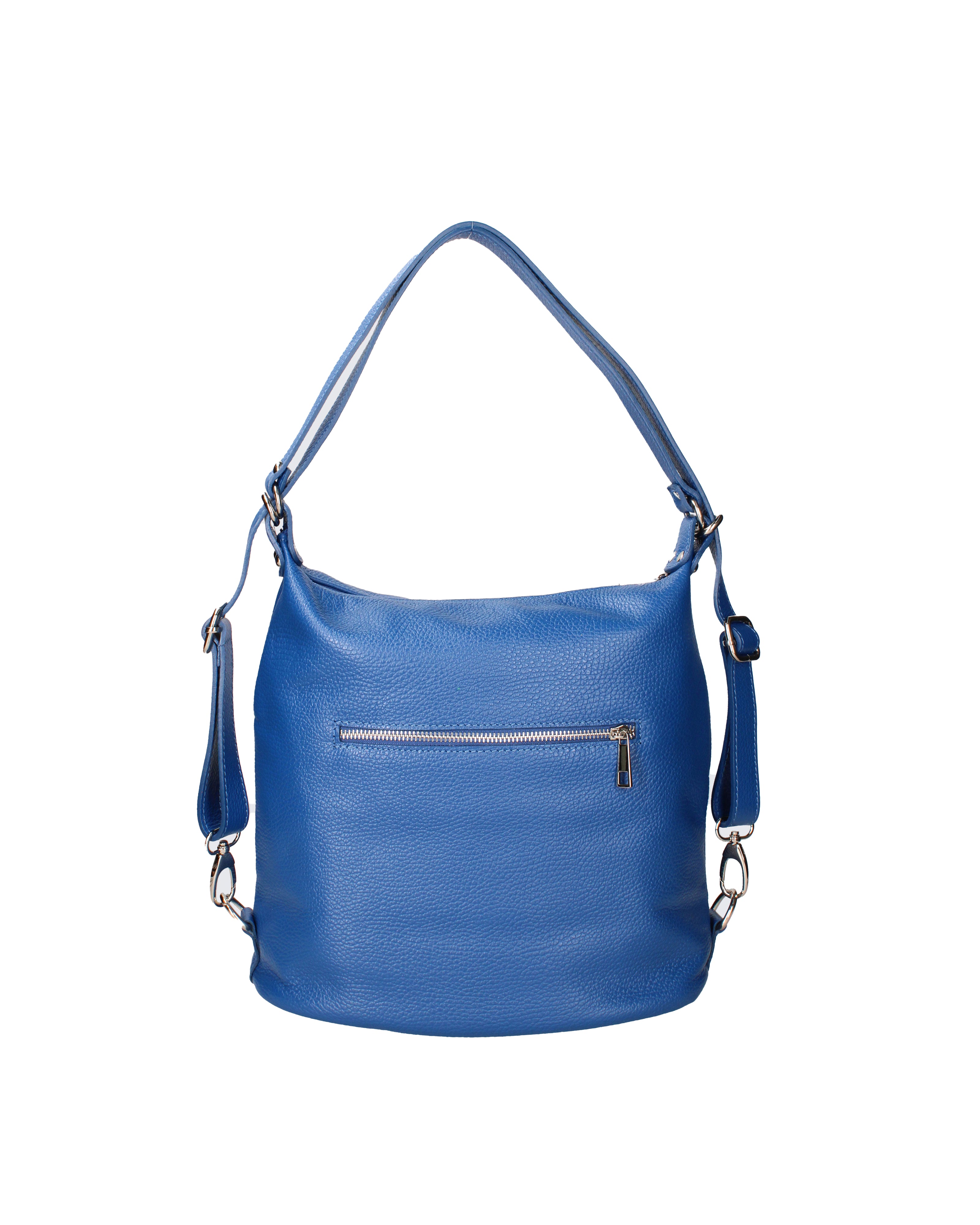 Bianca Borsa a spalla da donna Vera pelle 07136-D22 BLUETTE Viola Castellani