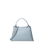 Borsa a mano da donna 100% pelle riciclata 07227-Cielo Viola Castellani