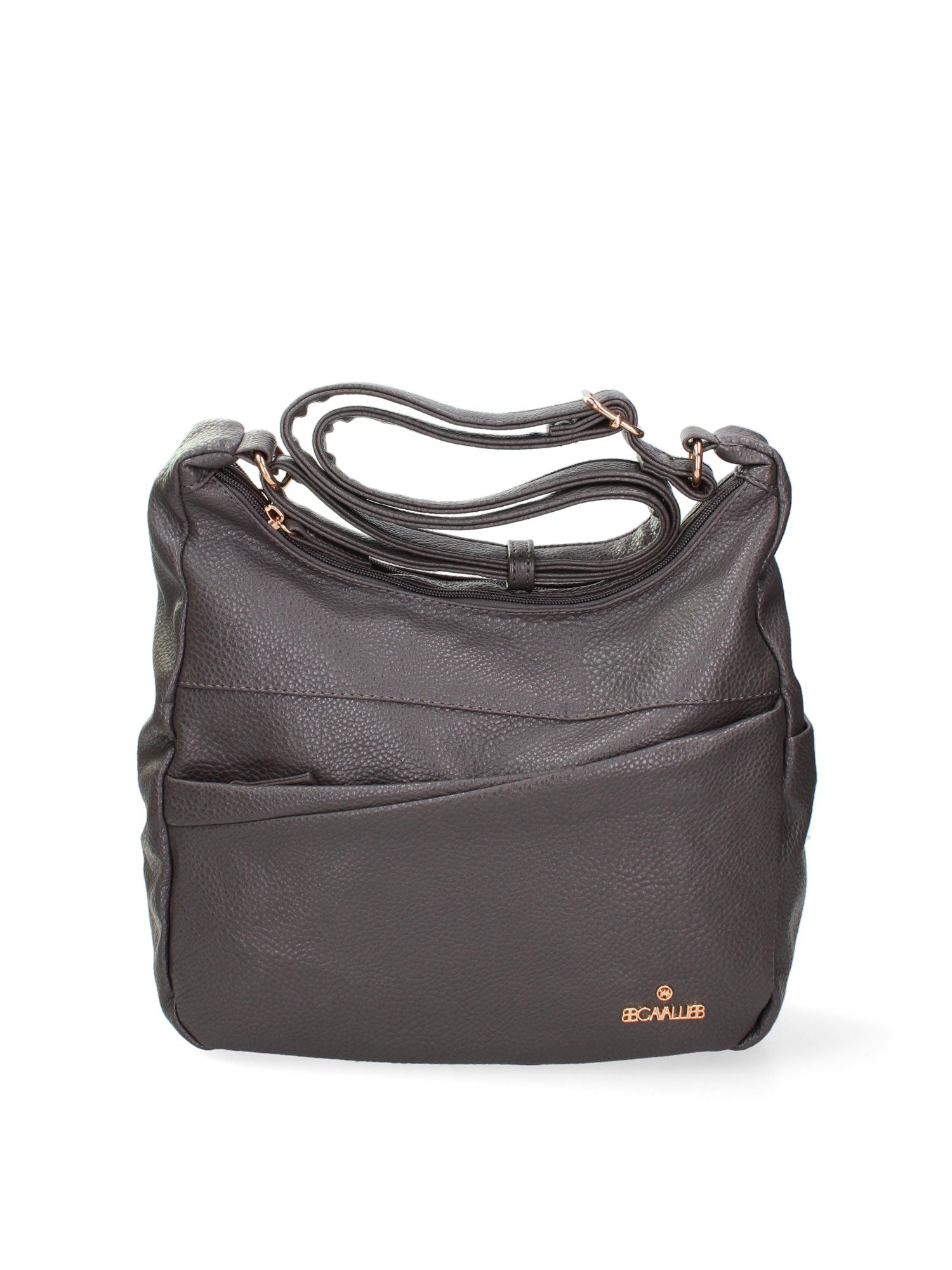 Borsa a tracolla da donna Ecopelle BC1382-GREY B Cavalli