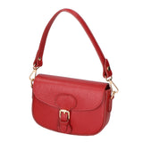 Viktoria Borsa a spalla da donna Vera pelle 06526-D10 ROSSO SCURO Gave Lux
