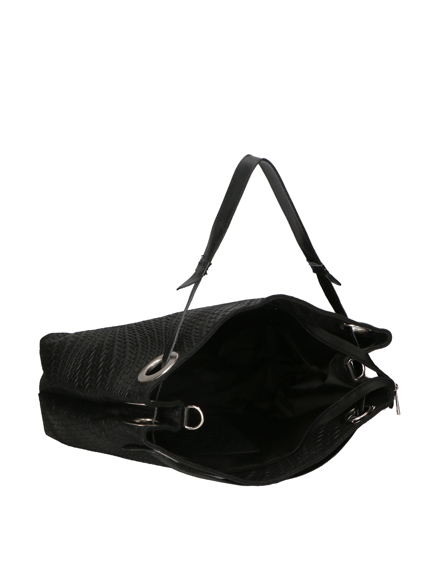 Emilia Borsa a spalla da donna Vera pelle 80059-019 NERO Gave Lux