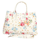 Ascoli Borsa a mano da donna Pelle stampata cocco 7718-FIORI Gave Lux
