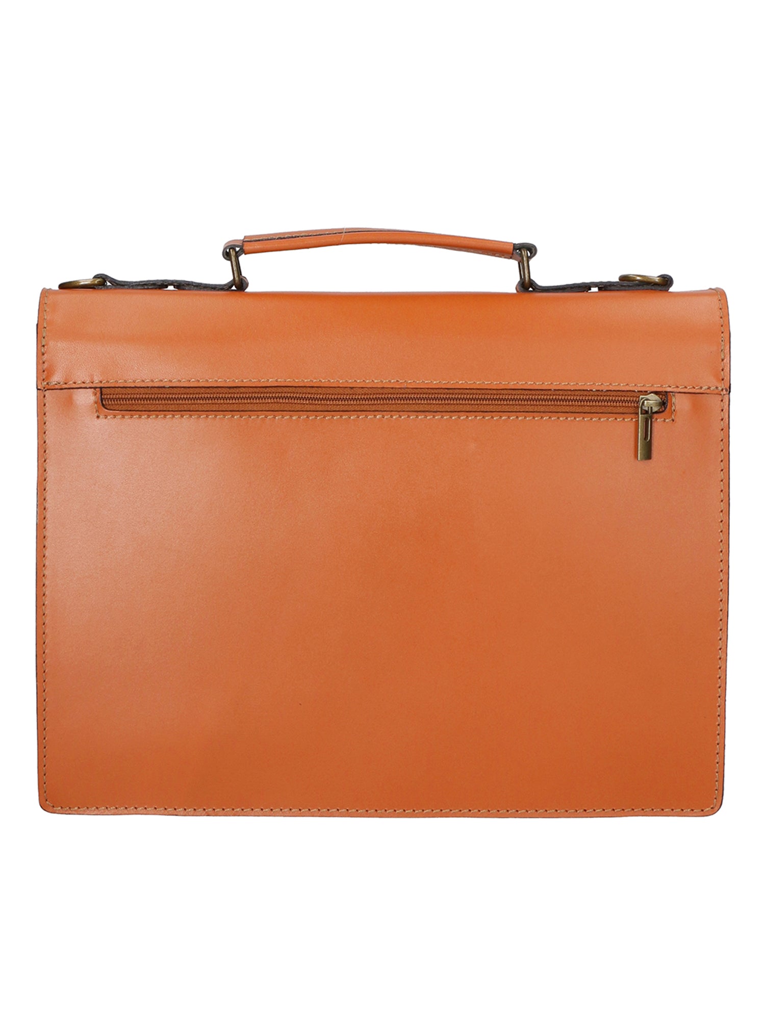 Ivo 7003-CUOIO Borsa da lavoro unisex in vera pelle Gave Lux