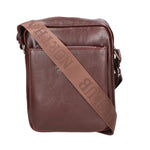 Borsa a tracolla uomo 100% pelle PU PCL3076-COFFEE Northampton Polo Club