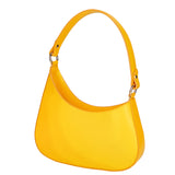 Amelie Borsa a spalla da donna 100% pelle 05254-GIALLO B04 Gave Lux