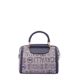 Borsa a bauletto da donna Ecopelle BC1371-BLU B Cavalli