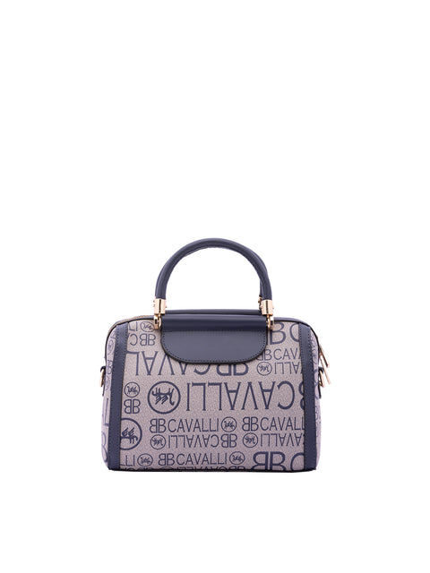 Borsa a bauletto da donna Ecopelle BC1371-BLU