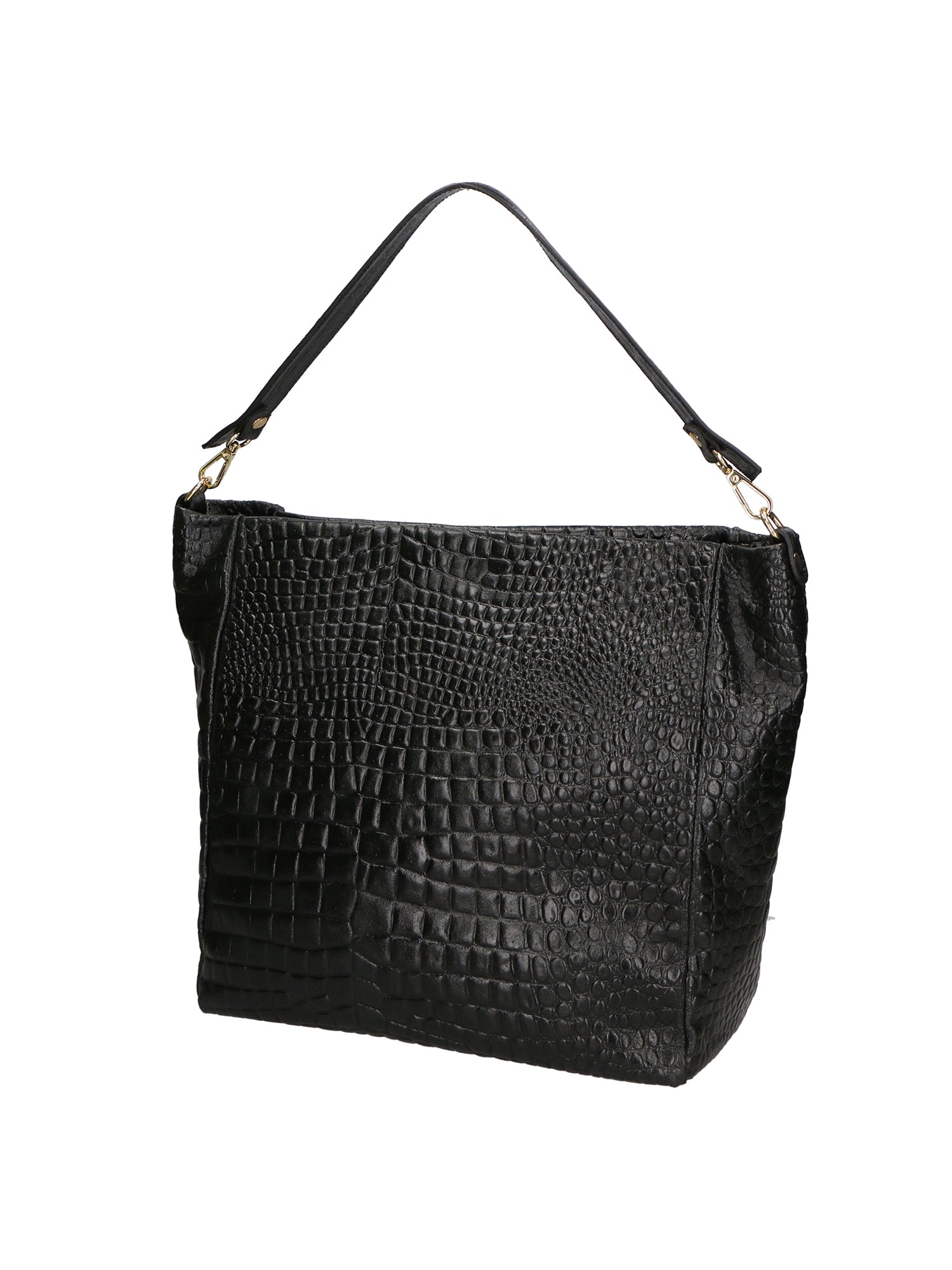 Valtera Borsa a spalla da donna Vera pelle 06500-019 NERO Gave Lux