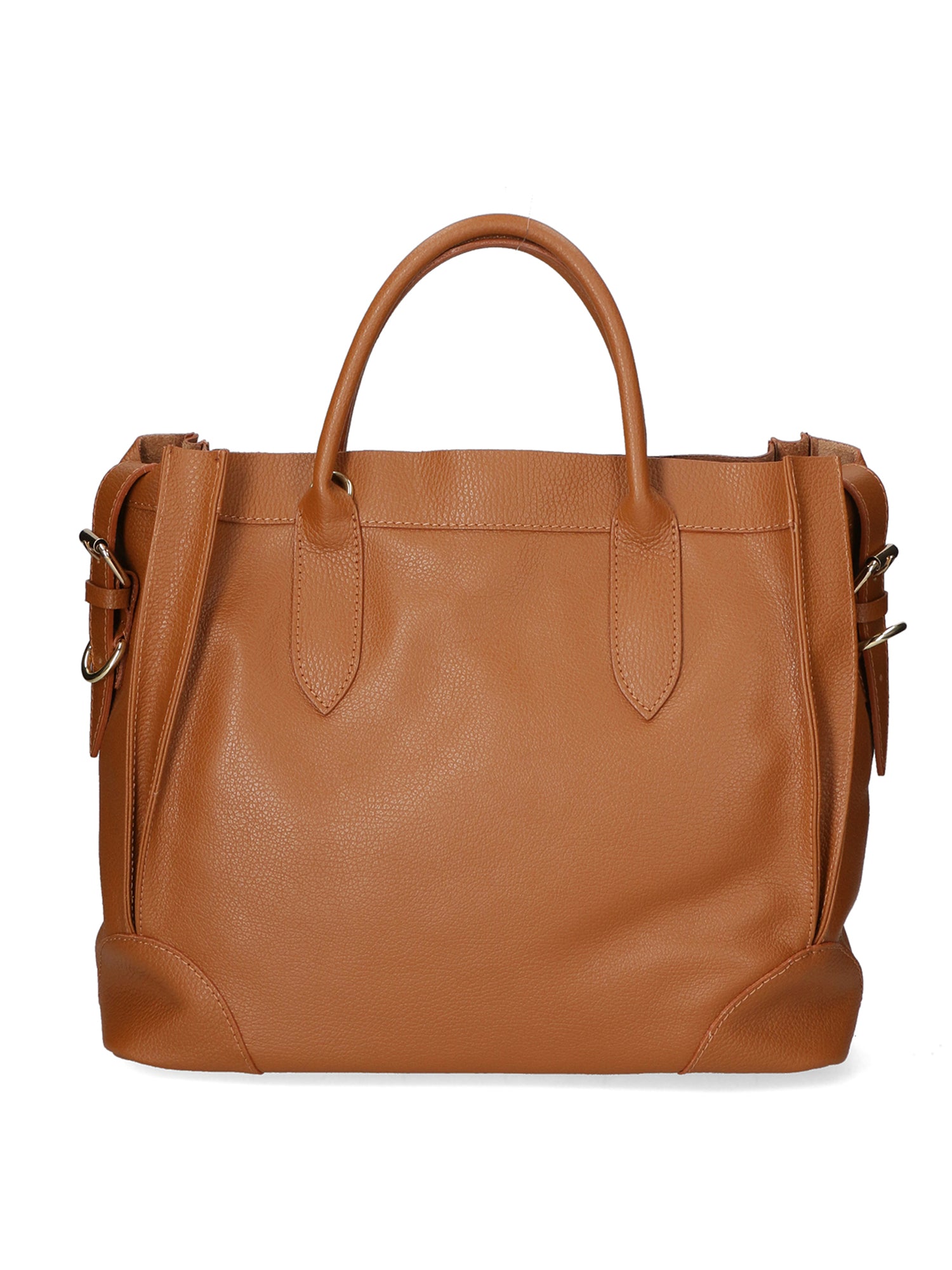 Doralice Borsa a mano da donna Vera pelle 80029-D17 CUOIO SCURO DARK COGNAC Gave Lux