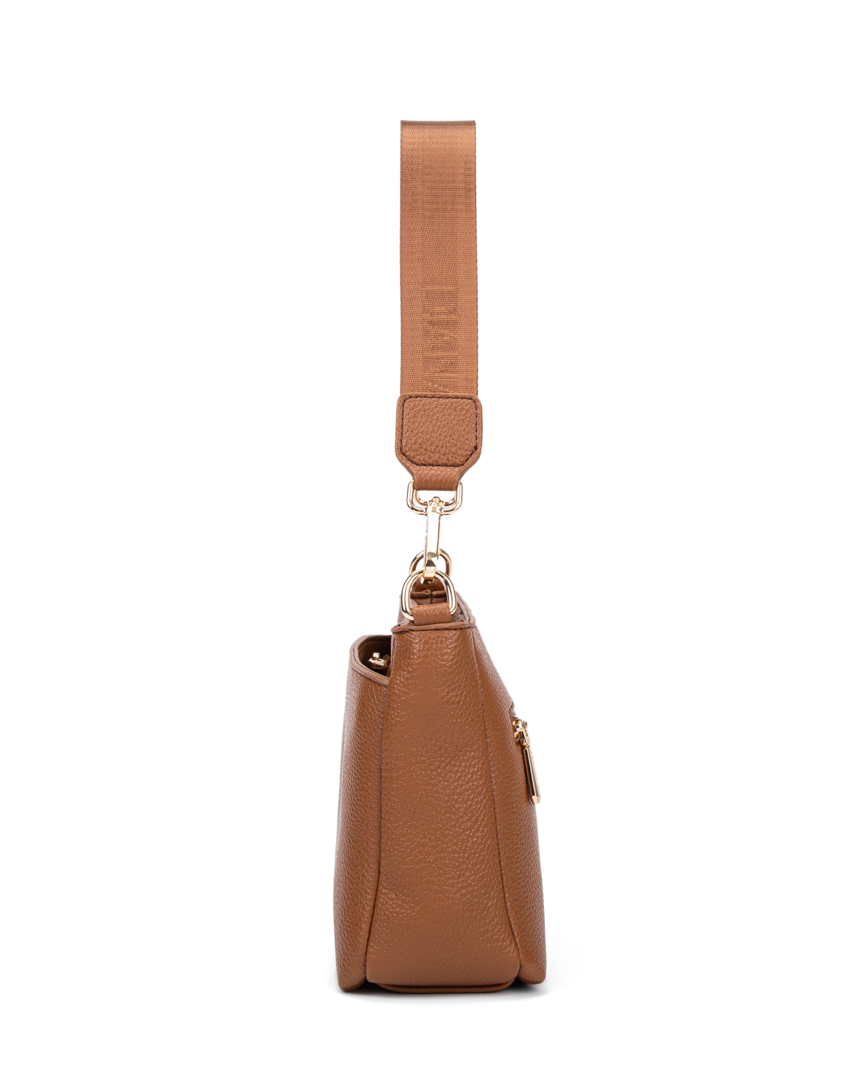 Borsa a spalla da donna 100% pelle vegana PU 703-1PT-LEATHER Diana&co