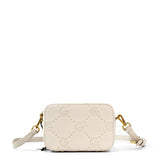 Borsa a tracolla da donna 100% pelle vegana PU GGB014CRM Gabriella G Firenze