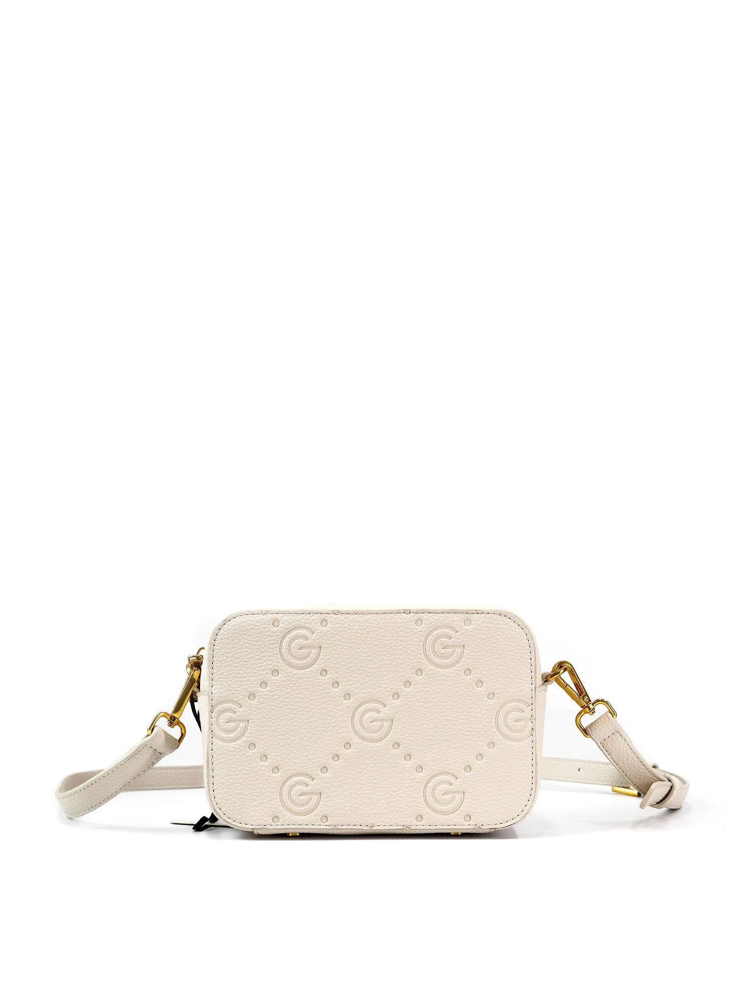 Borsa a tracolla da donna 100% pelle vegana PU GGB014CRM Gabriella G Firenze