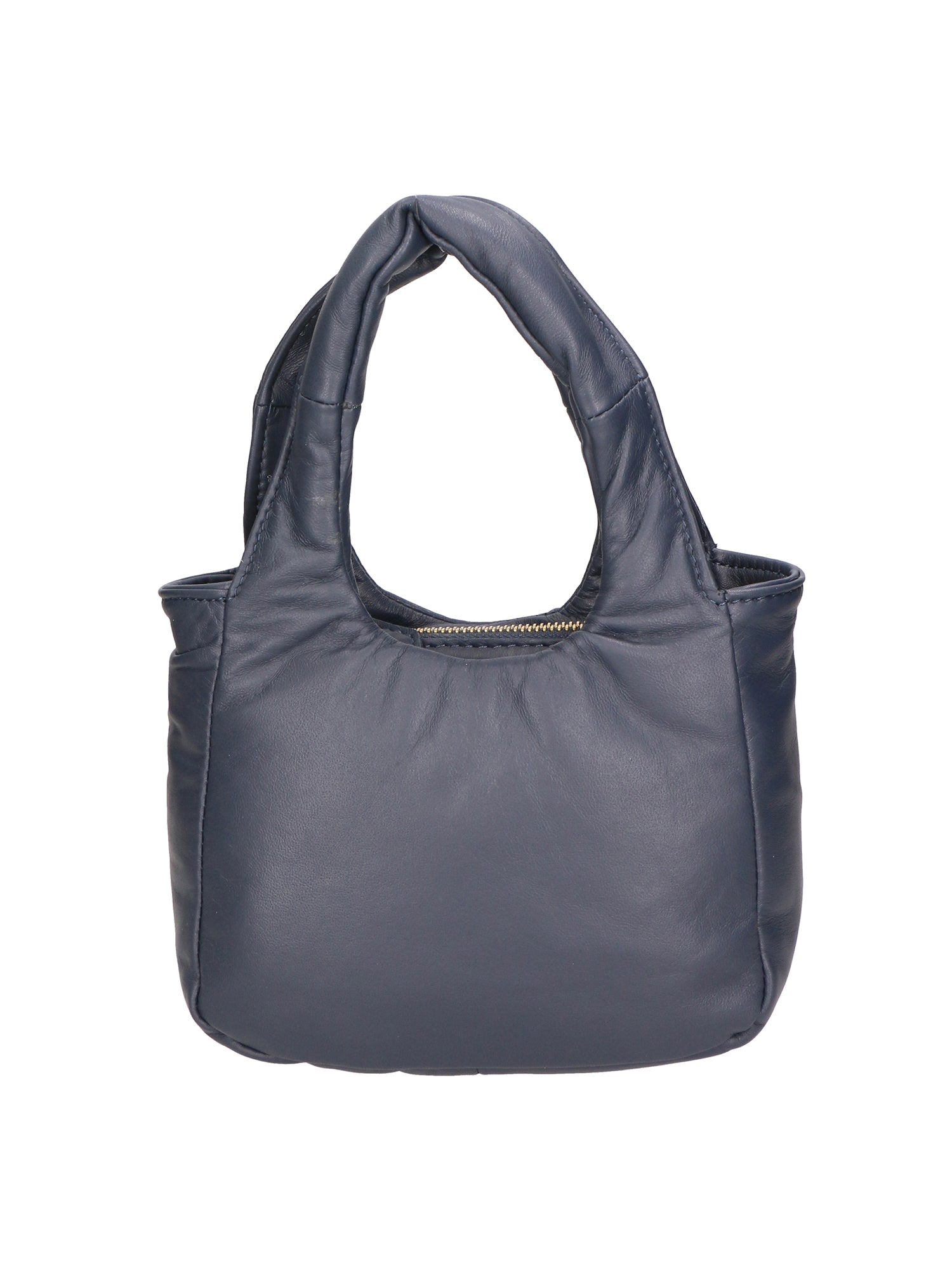 Virna Borsa a mano da donna Vera Pelle 06501-S24 BLU JEANS Gave Lux