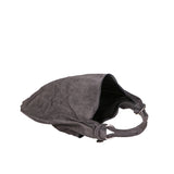 Valeria Borsa a spalla da donna Vera pelle 05280-042 GRIGIO SCURO Gave Lux