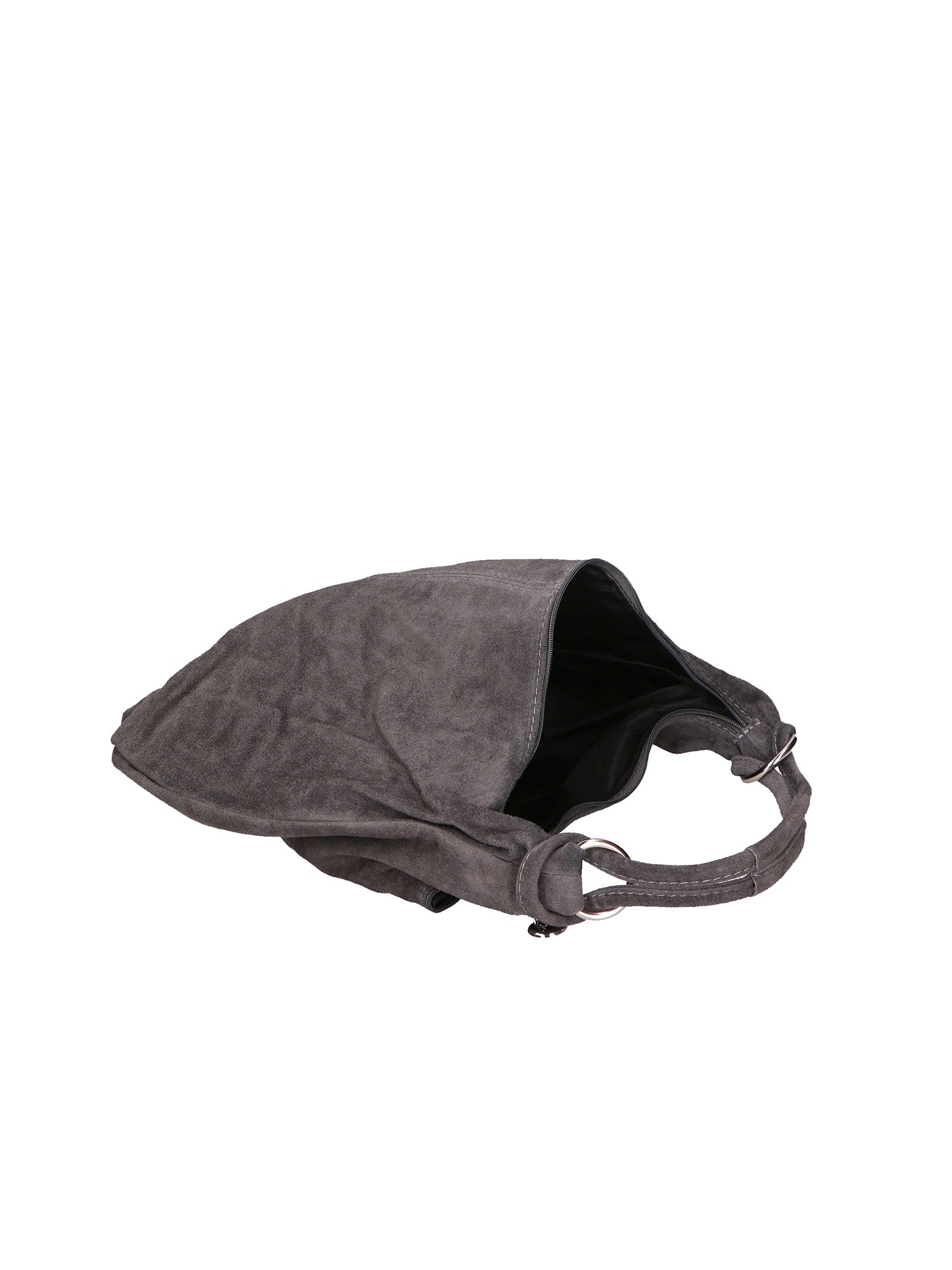 Valeria Borsa a spalla da donna Vera pelle 05280-042 GRIGIO SCURO Gave Lux