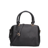 Borsa a mano da donna Ecopelle e Zip 631-1-BLACK Diana&co