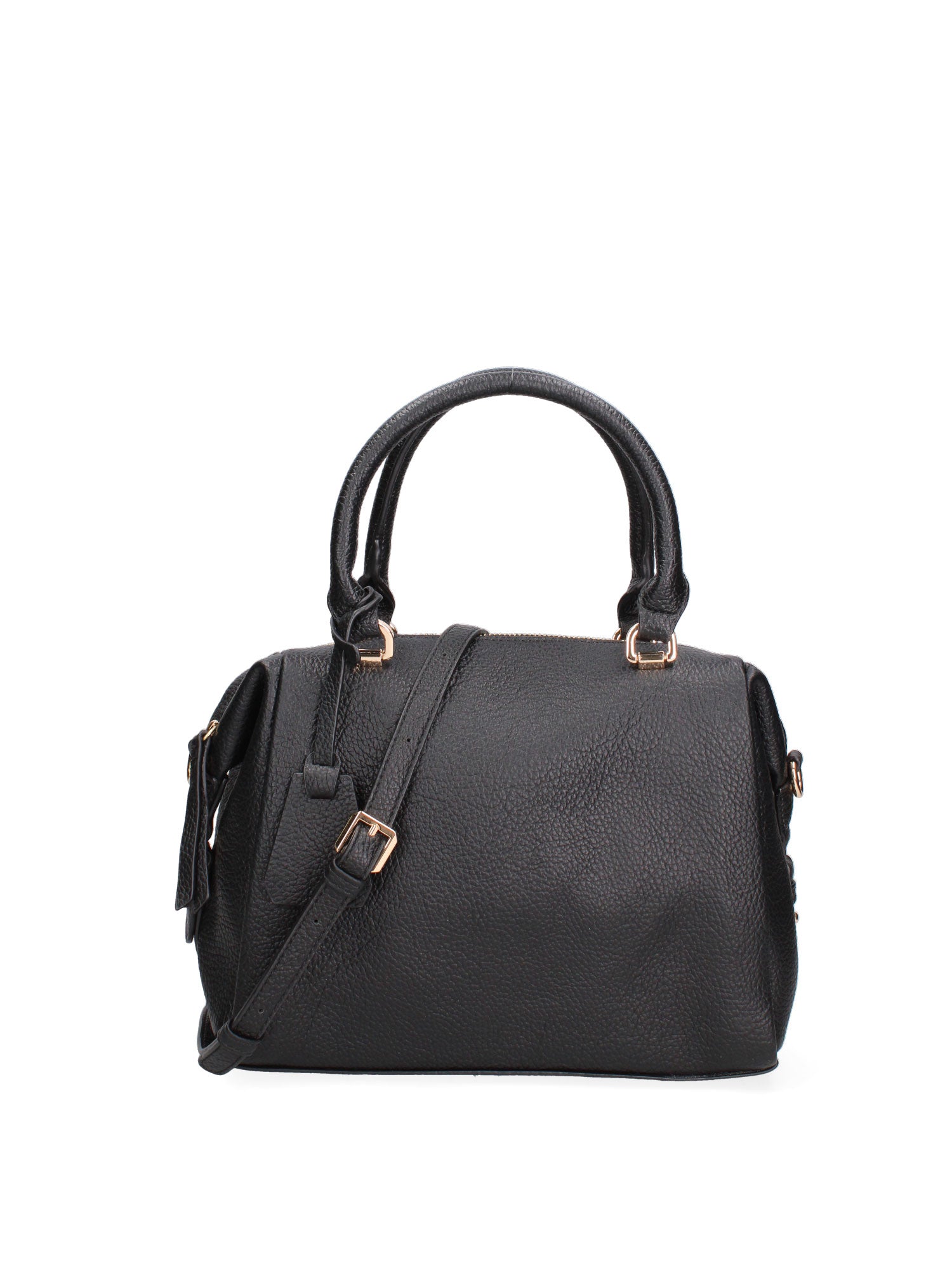 Borsa a mano da donna Ecopelle e Zip 631-1-BLACK Diana&co