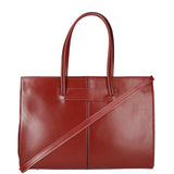 Eugenia Borsa a mano da donna 100% pelle 9008-ROSSO Gave Lux