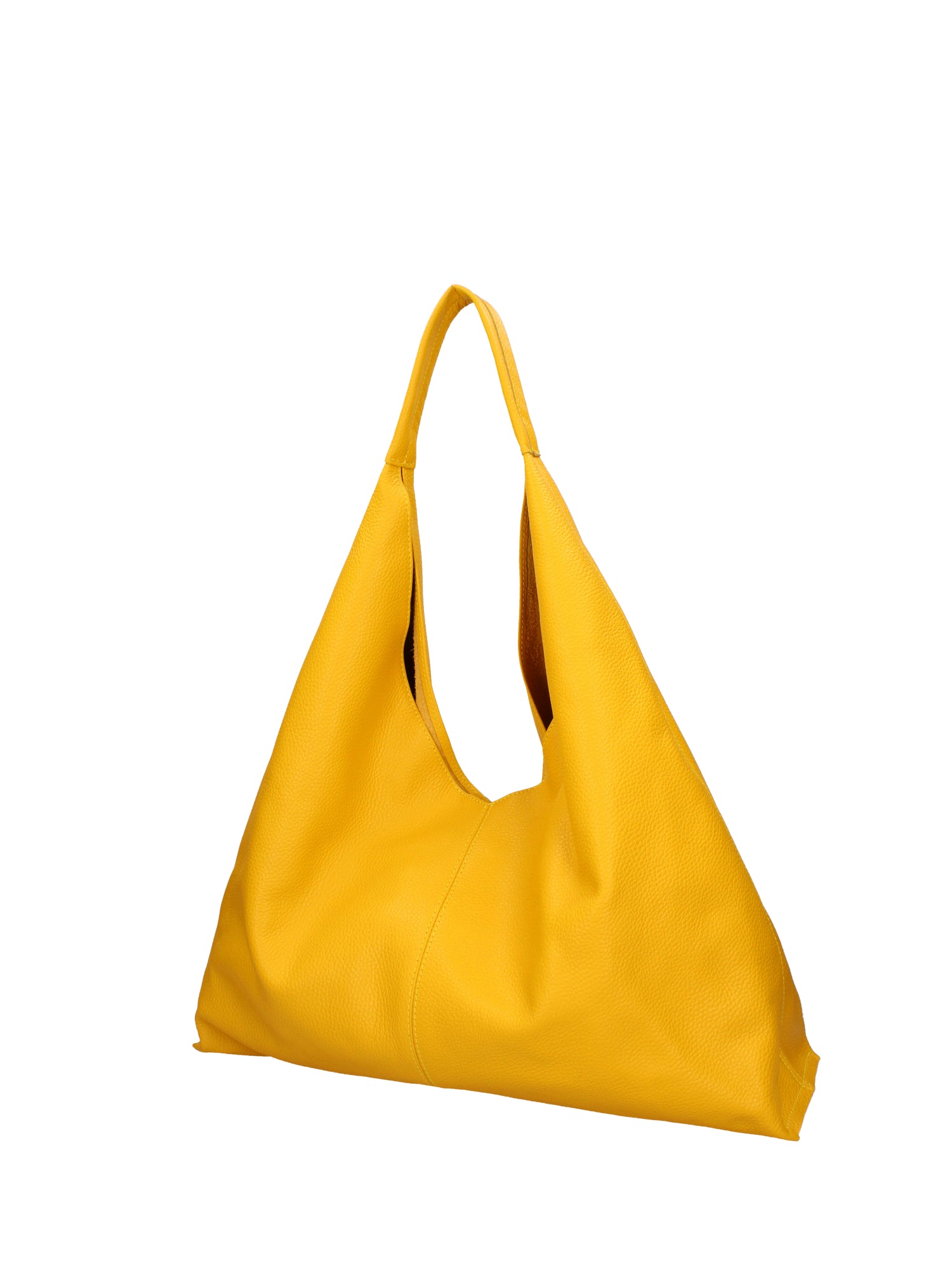 Borsa a mano da donna 100% vera pelle 07209-D04 GIALLO Roberta Rossi