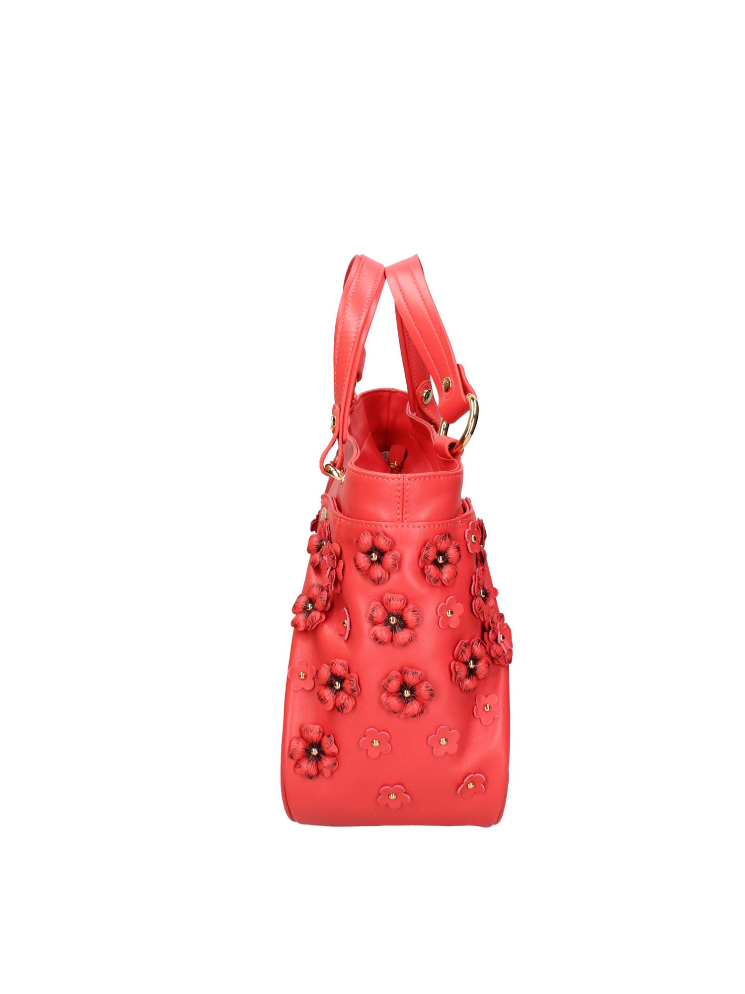 Iolara Lux Borsa a spalla da donna Vera pelle B17240-ROSSO Braccialini