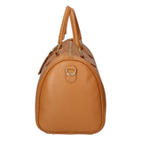 Aralia Borsa a bauletto da donna 100% pelle 5176-D17 CUOIO SCURO DARK COGNAC Gave Lux