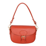 Viktoria Borsa a spalla da donna Vera pelle 06526-D61 MATTONE(HP) Gave Lux