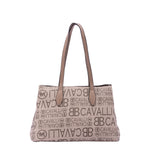 Borsa a spalla da donna Ecopelle BC1369-MARRONE B Cavalli