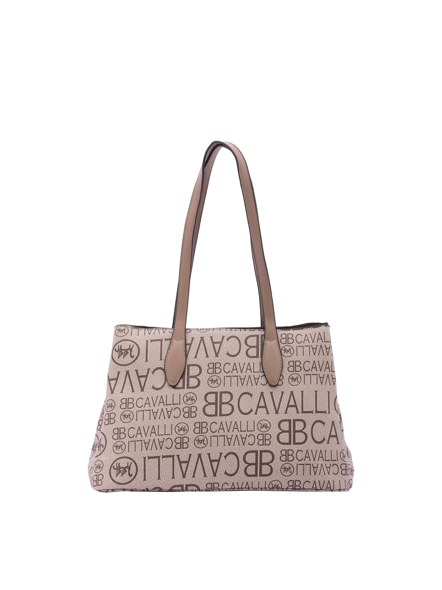 Borsa a spalla da donna Ecopelle BC1369-MARRONE B Cavalli