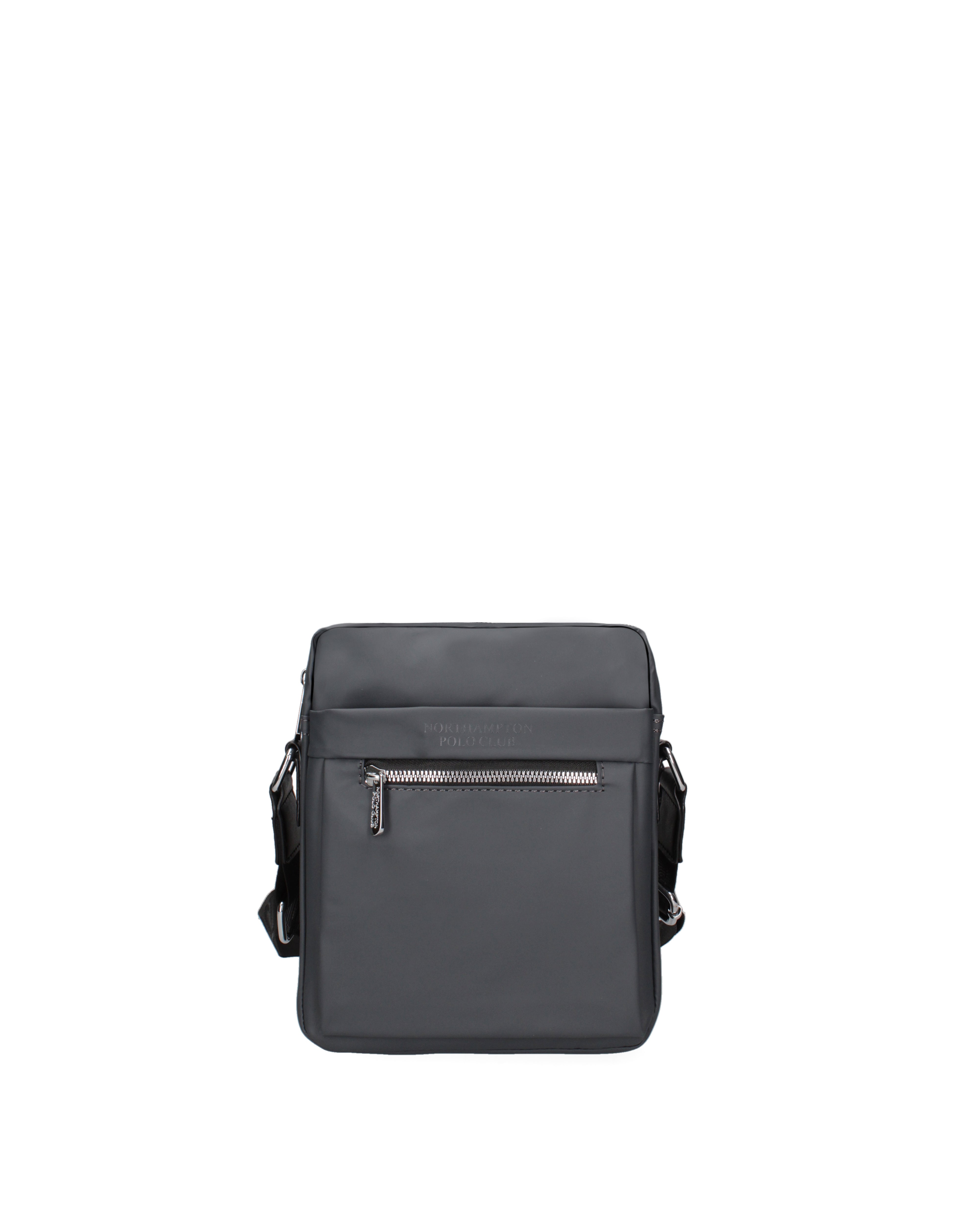Borsa a tracolla uomo 100% PU Leather PCL3015-GREY Northampton Polo Club