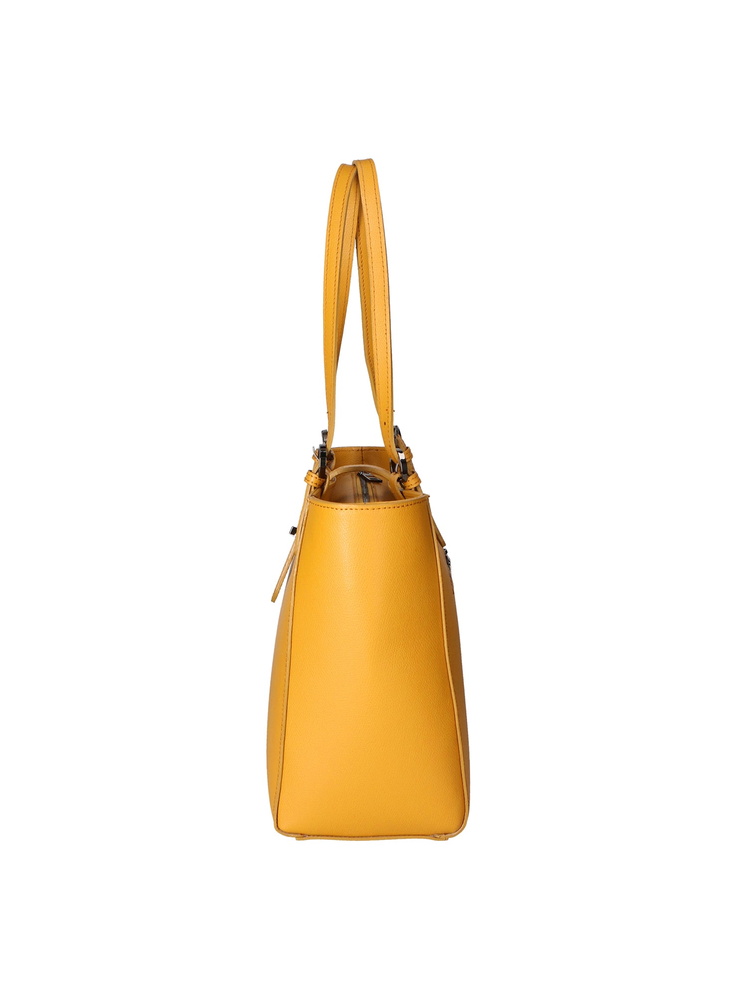 Anna Borsa a spalla da donna 100% pelle 05415-PL36 SENAPE Gave Lux