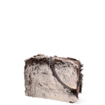 Ambre Borsa a spalla donna Vera pelle 8489-FANGO Gave Lux