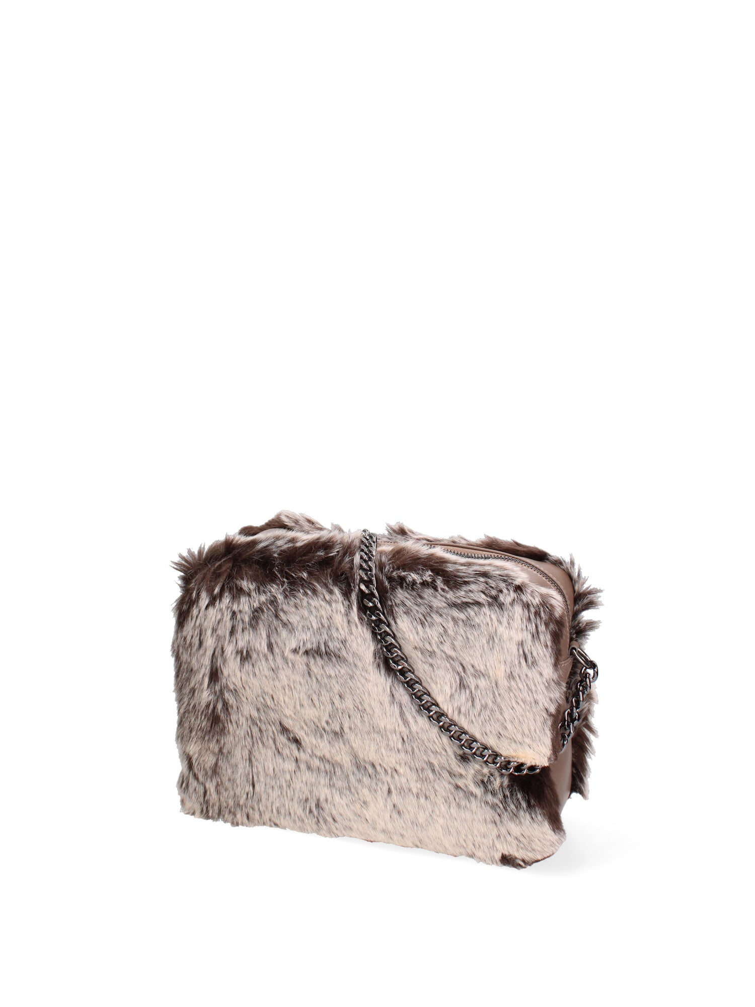 Ambre Borsa a spalla donna Vera pelle 8489-FANGO Gave Lux