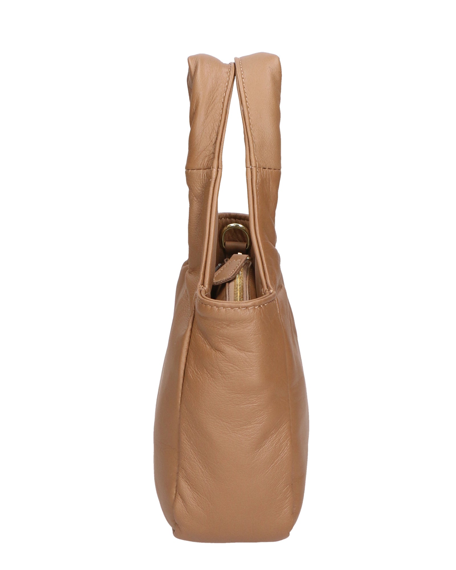 Virna Borsa a mano da donna Vera Pelle 06501-S40 TAUPE Gave Lux