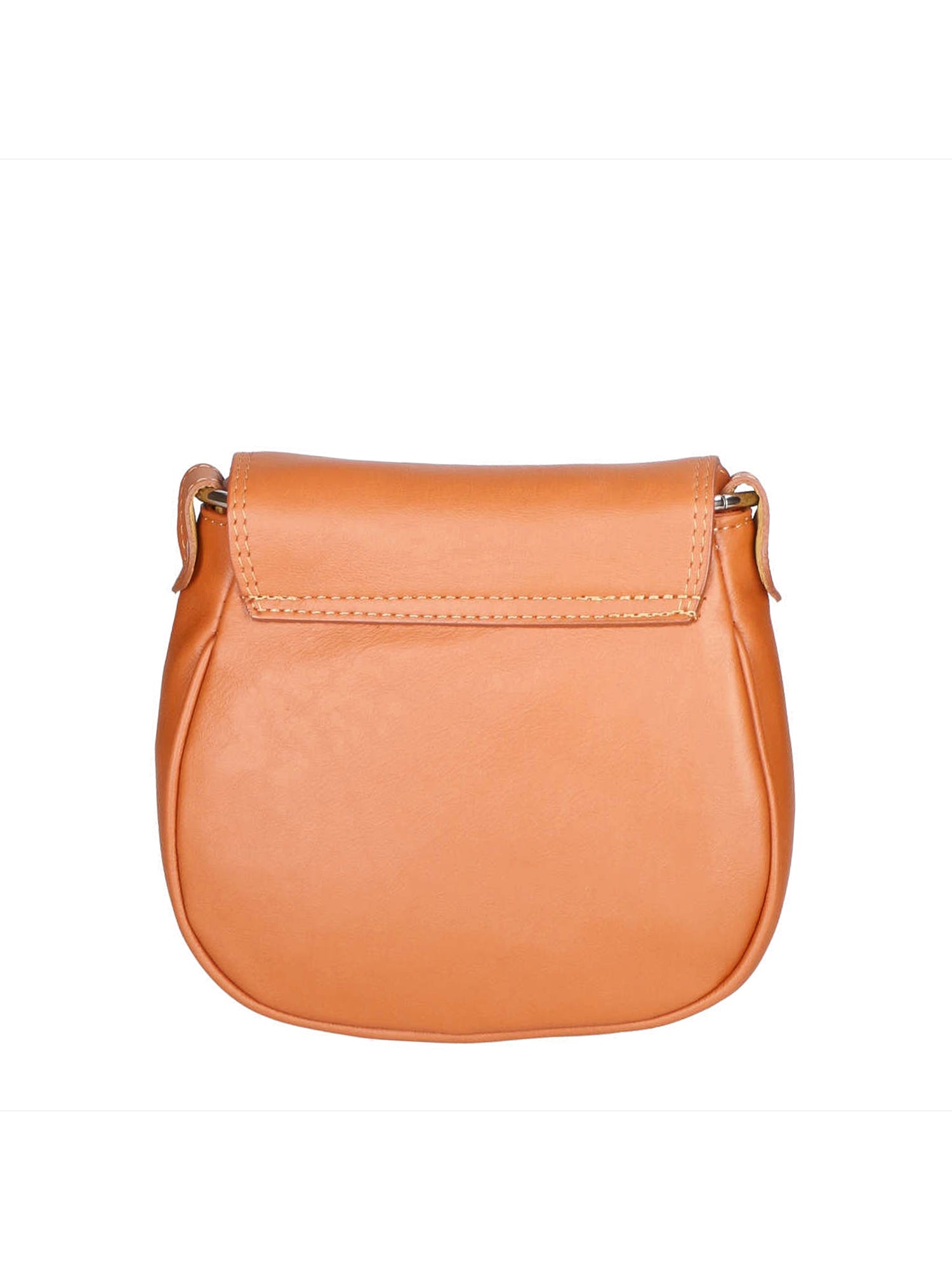 Bianca Borsa a tracolla da donna Vera pelle 10016 1020-S17 CUOIO SCURO Gave Lux