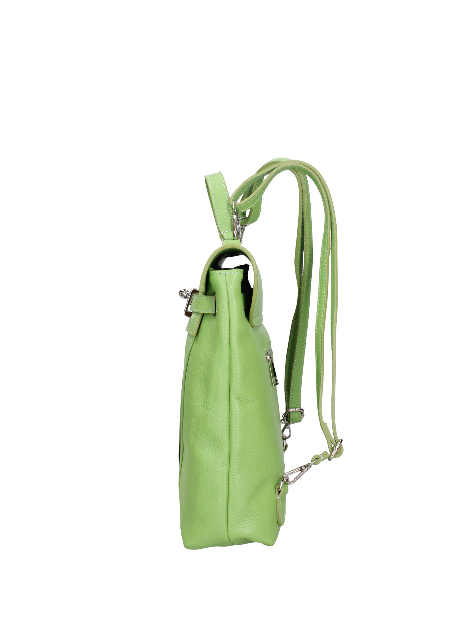 Borsa a mano da donna Vera pelle 07248-D12 VERDE Roberta Rossi