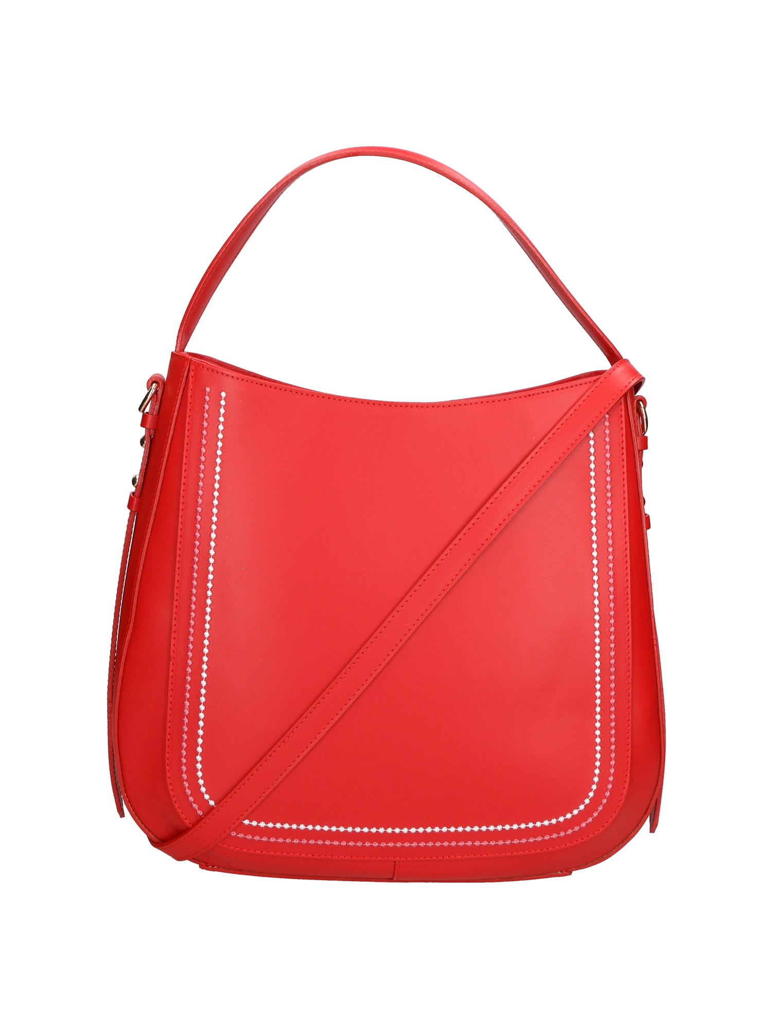 Gisella Borsa a mano da donna Vera pelle 05933-L214 ROSSO Gave Lux