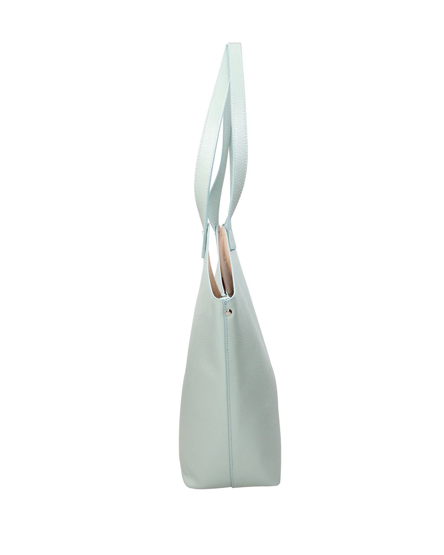 Borsa a mano da donna Vera pelle 07231-D102 CIELO Roberta Rossi