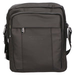 Borsa a tracolla uomo 100% pelle PU PCL3016-BLACK Northampton Polo Club