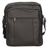Borsa a tracolla uomo 100% pelle PU PCL3016-BLACK Northampton Polo Club