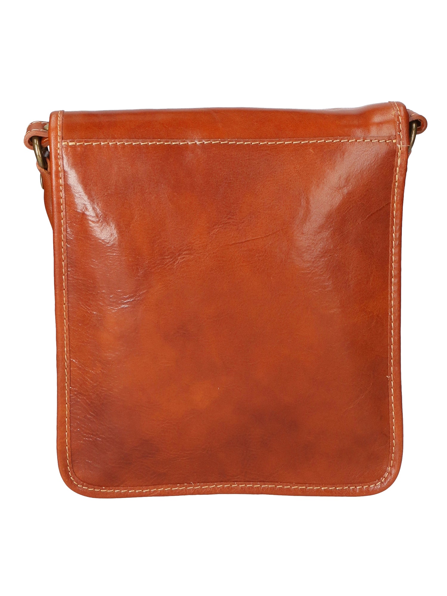 Fiamma Borsa a tracolla da donna Vera pelle 9109-CUOIO Gave Lux