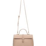Borsa a mano da donna 100% pelle vegana PU 755-2PT-CAFFELATTE Diana&co