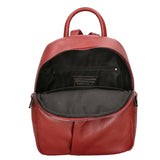 Antonia Zaino da donna 100% pelle 05434-D10 ROSSO SCURO DARK RED Gave Lux