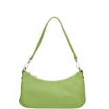 Oriane Borsa a spalla da donna Vera Pelle 07400-D12 VERDE Gave Lux