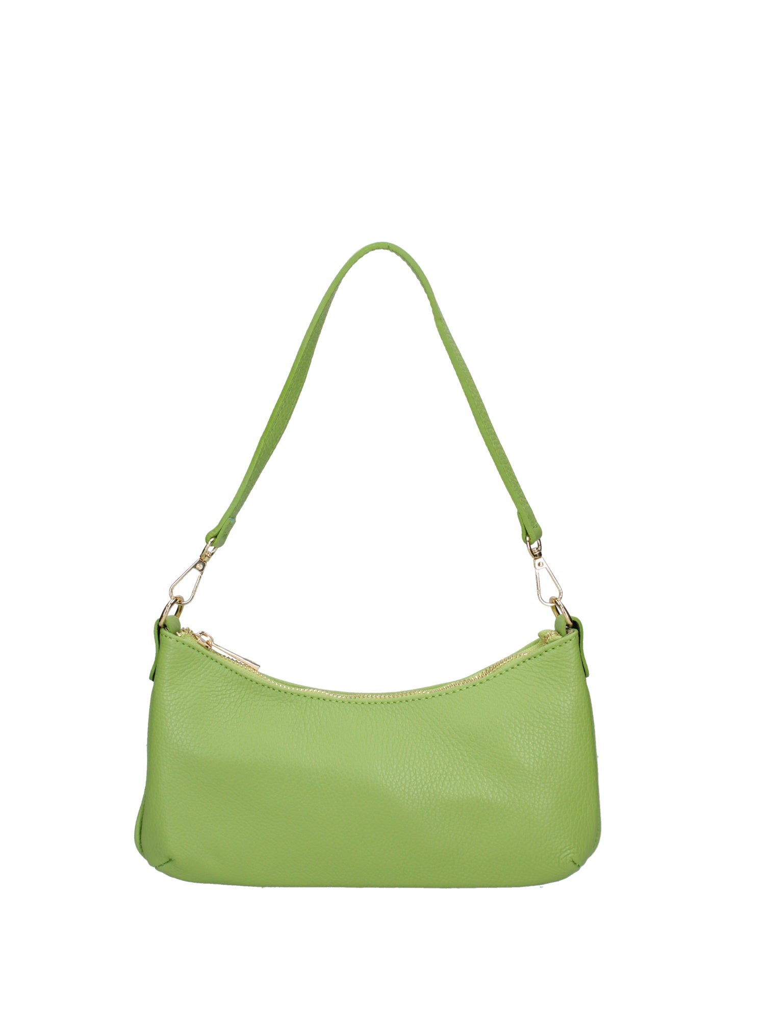 Oriane Borsa a spalla da donna Vera Pelle 07400-D12 VERDE Gave Lux