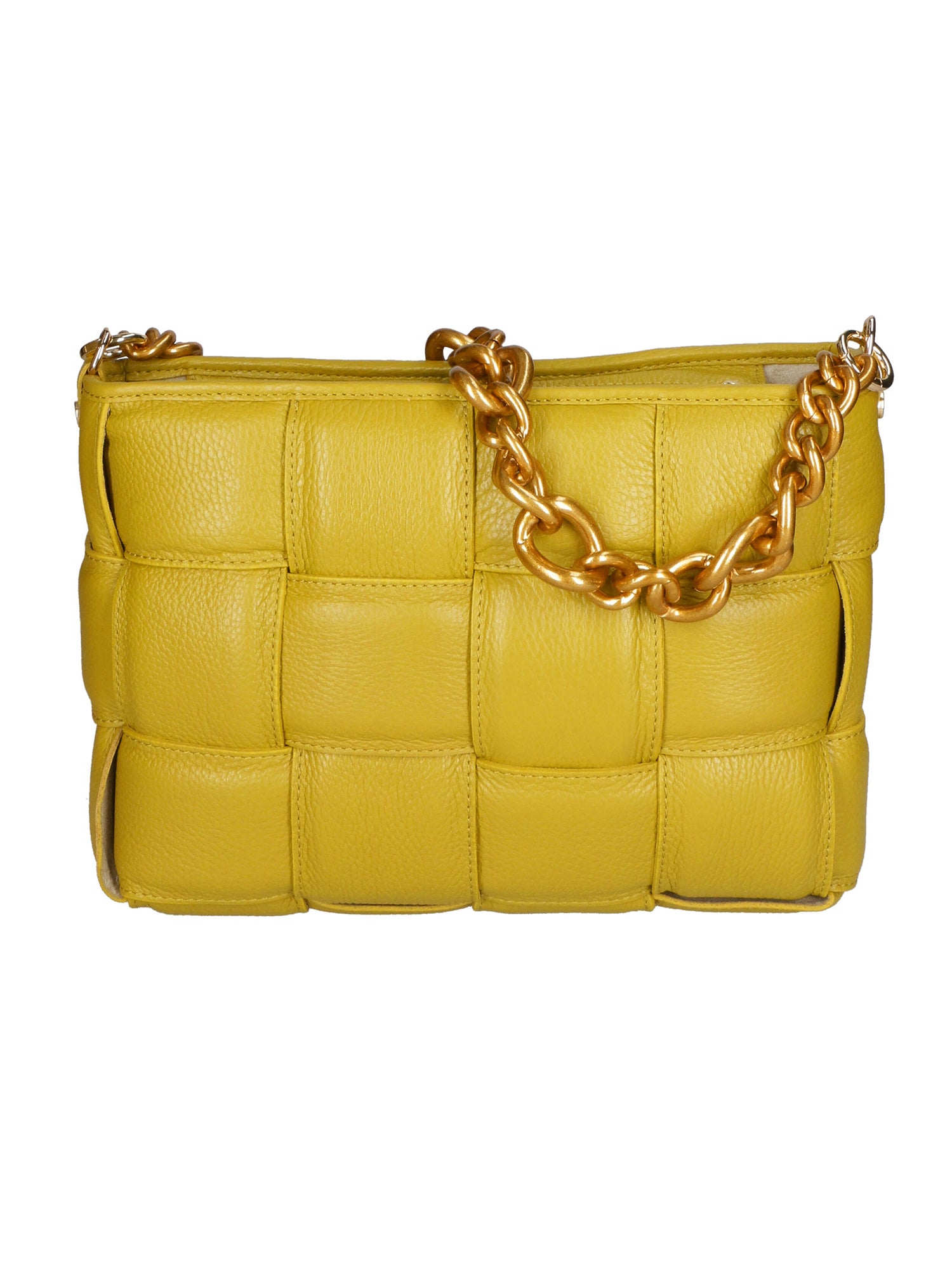 Agostina Borsa a mano da donna Vera pelle 04691-D89 PISTACCHIO Gave Lux