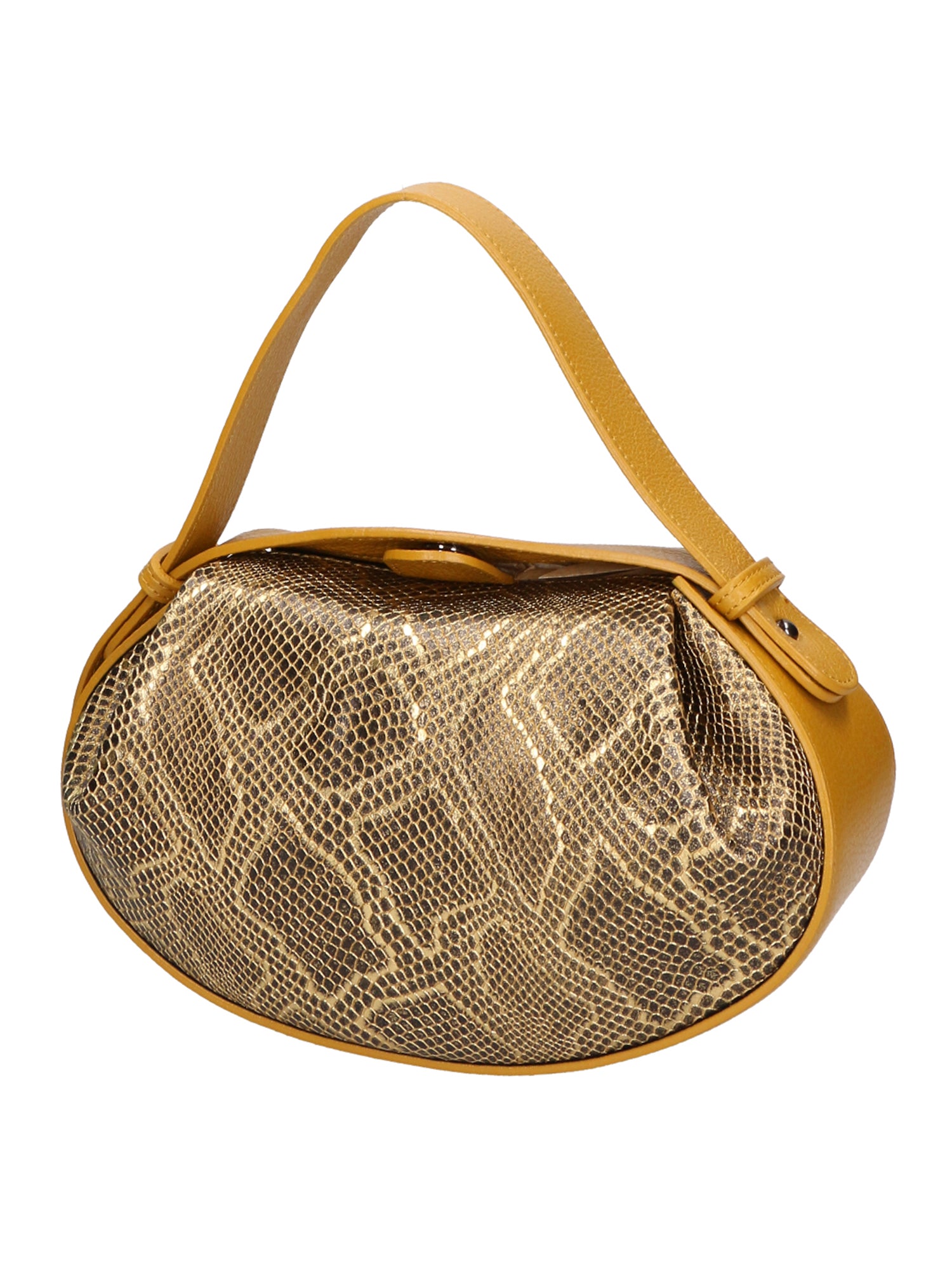 Arizona Borsa a mano da donna Vera pelle 05459-D36 SENAPE L004 ORO Gave Lux