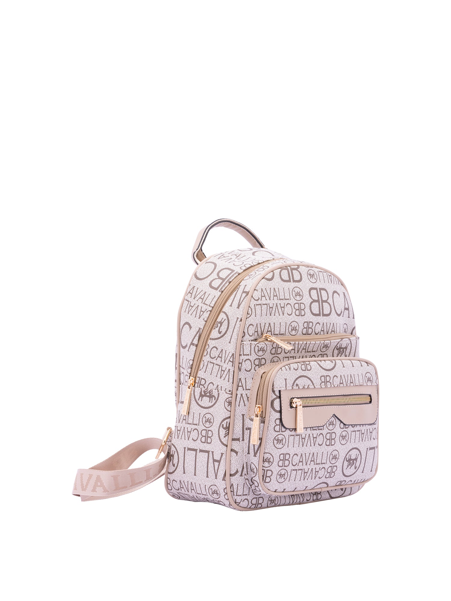 Zaino da donna in ecopelle Casual BC1372-ALBICOCCA B Cavalli