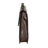 Dafne Borsa da lavoro unisex Vera pelle 7004-T.MORO Gave Lux